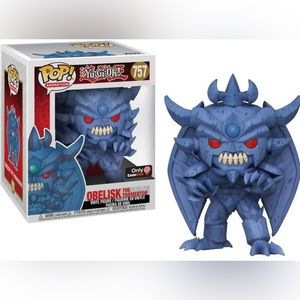 Yu-Gi-Oh Obelisk The Tormentor Funko Pop GameStop Exclusive 6 inch figure  #757